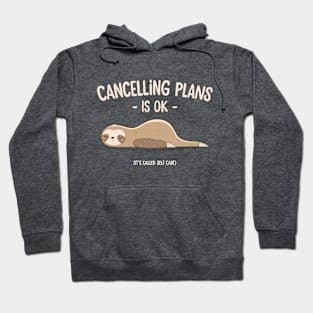 Cancelling plans is ok Hoodie